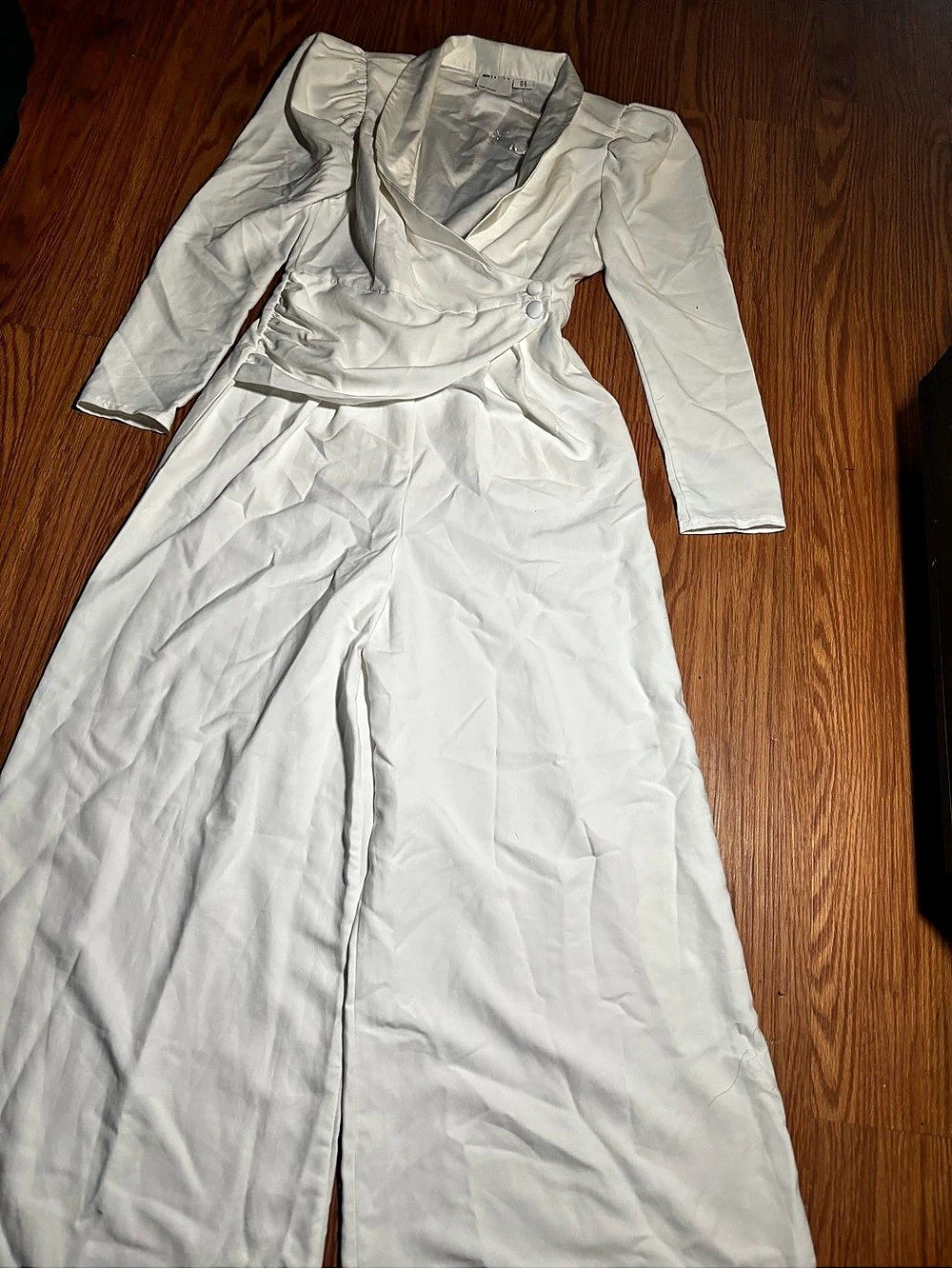 ASOS White Long Sleeve Maxi Dress Size 6